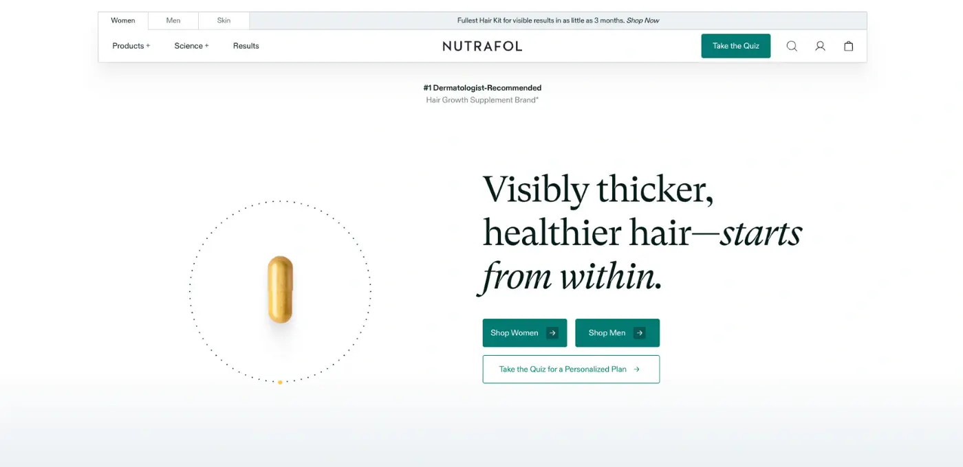 Nutrafol coupons and deals