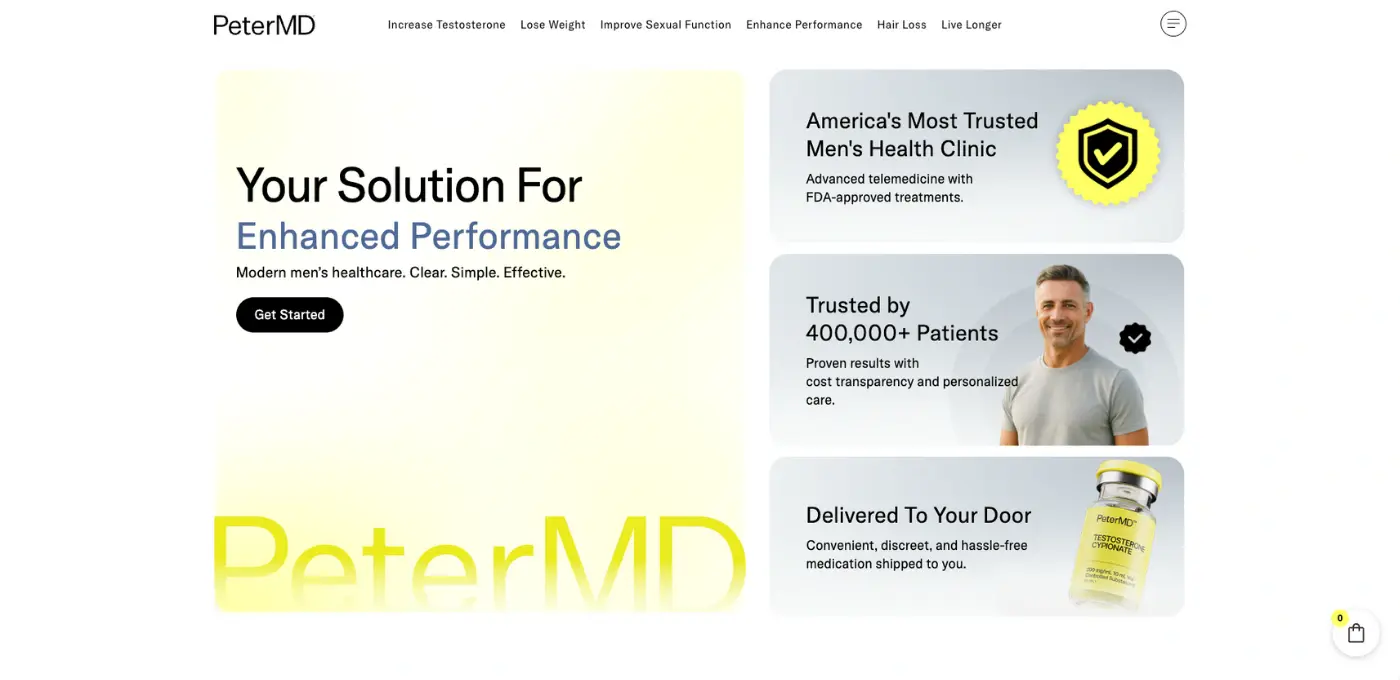 Peter MD telehealth platform