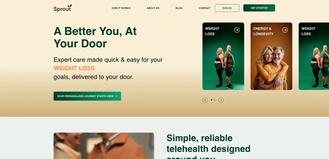 Sprout Health telehealth platform
