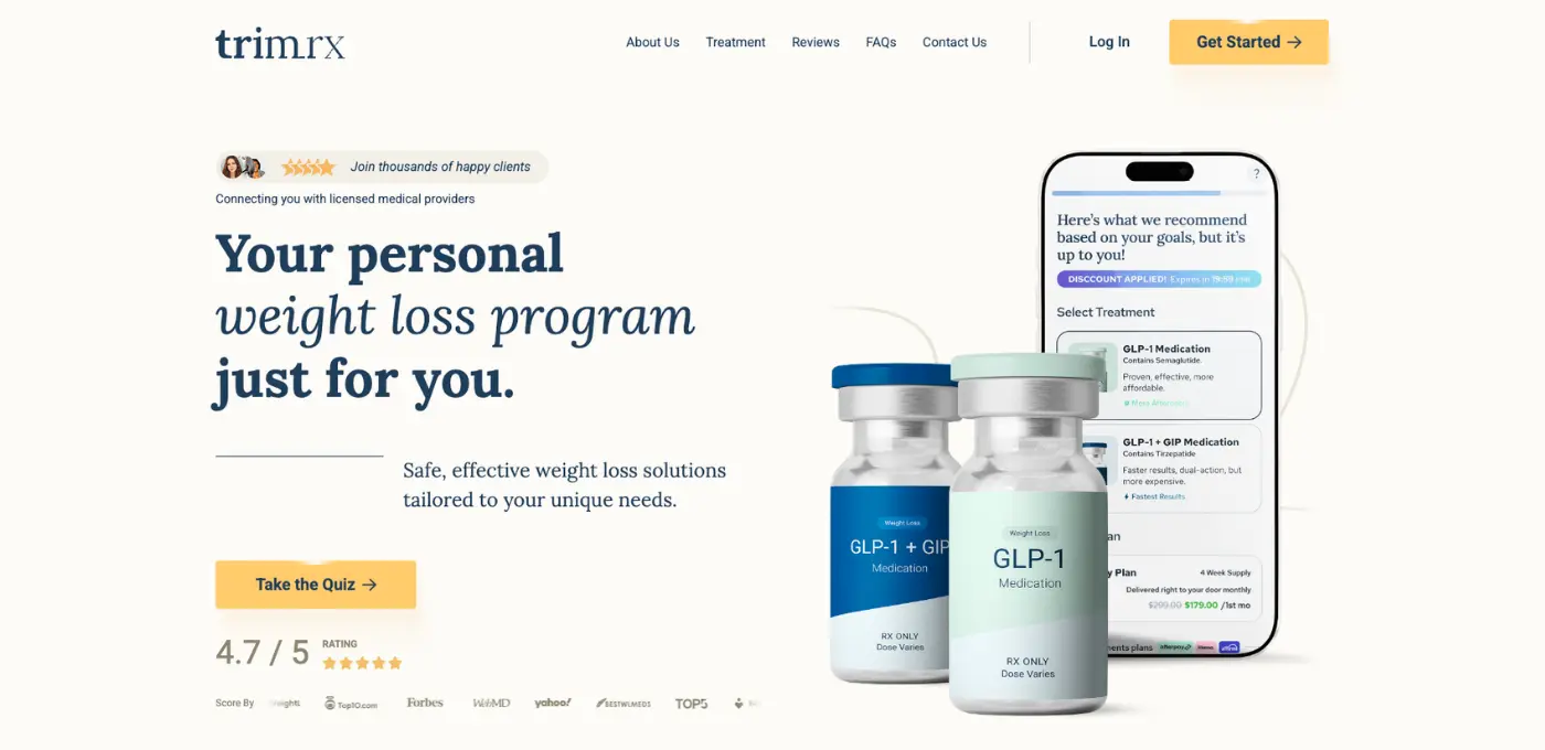 TrimRx telehealth platform